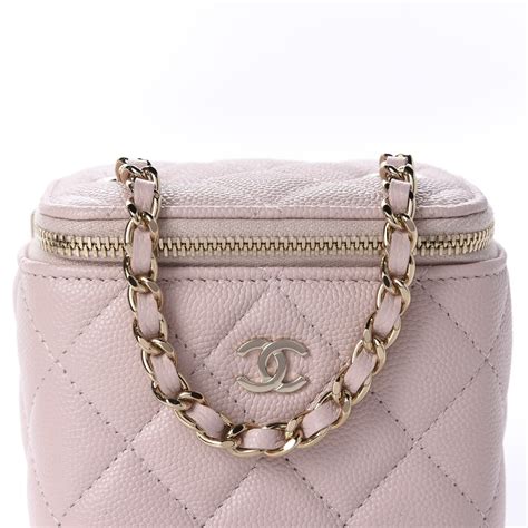 chanel vanity case pink black|chanel sac vanity price.